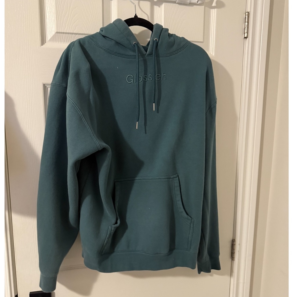 Green Glossier Sweatshirt - Holiday 2021